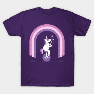 Unicycle Unicorn T-Shirt